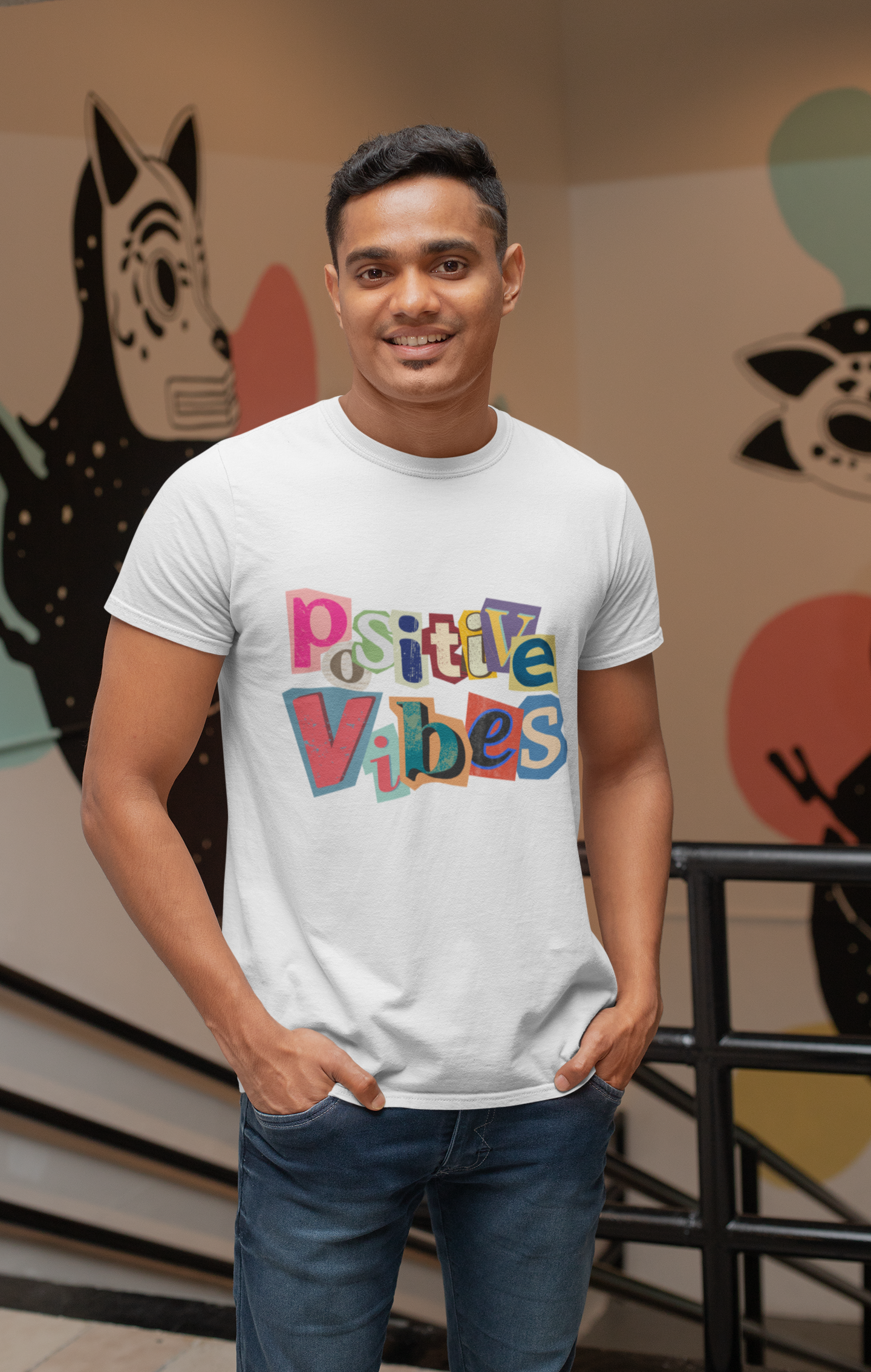 Men's Positive Vibes T-Shirt