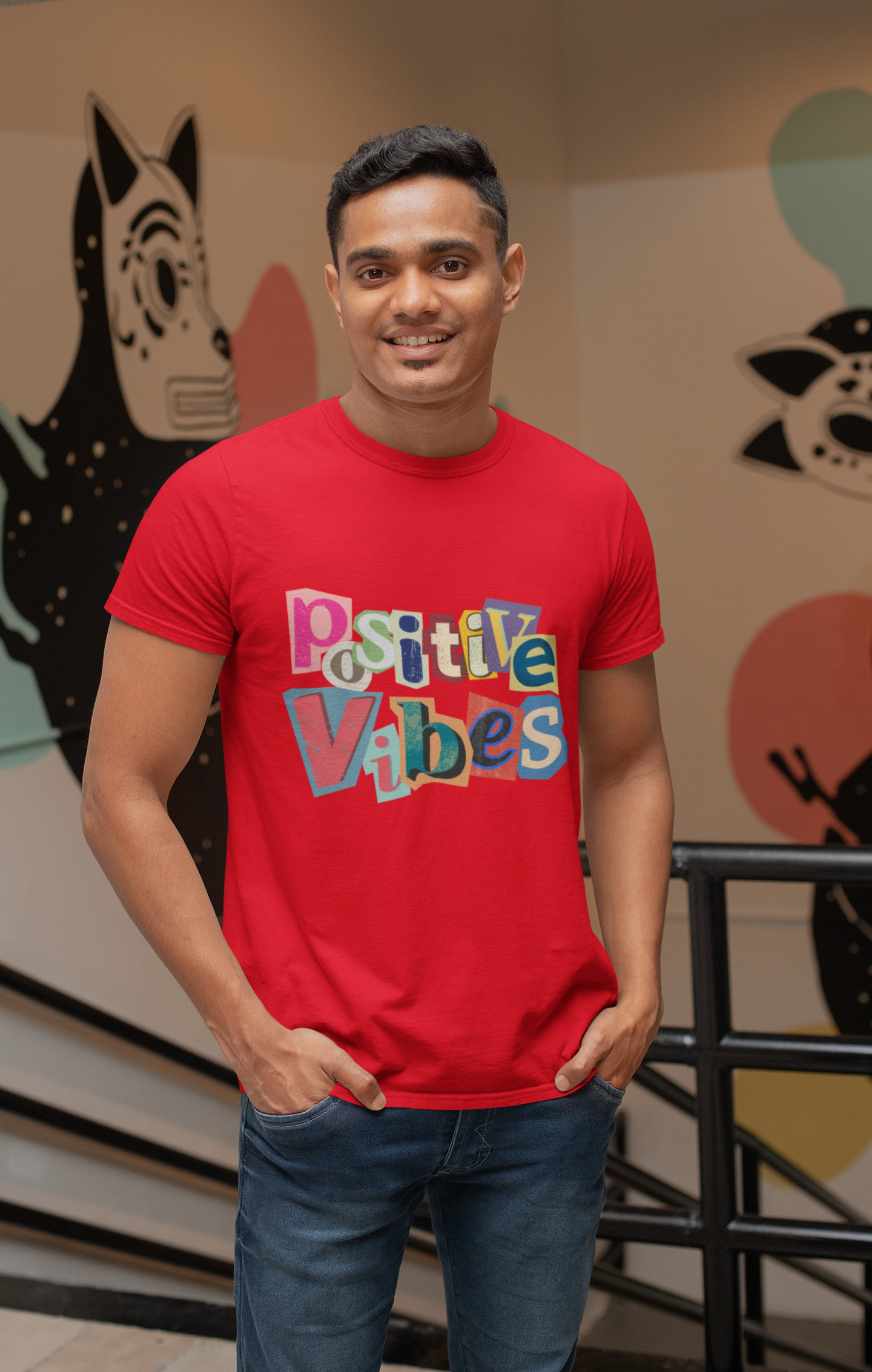 Men's Positive Vibes T-Shirt