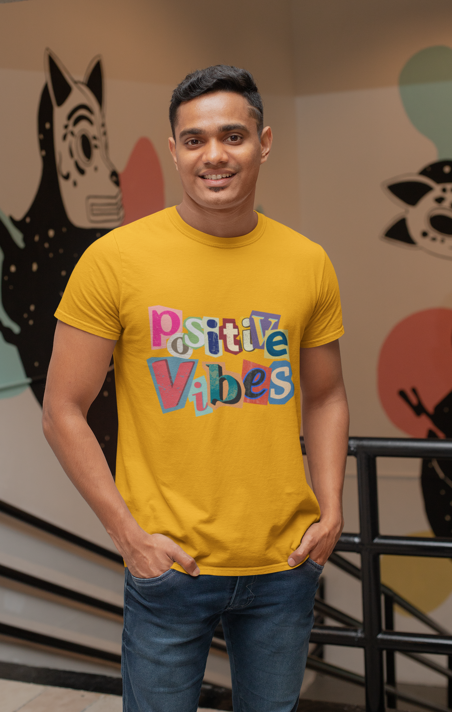 Men's Positive Vibes T-Shirt