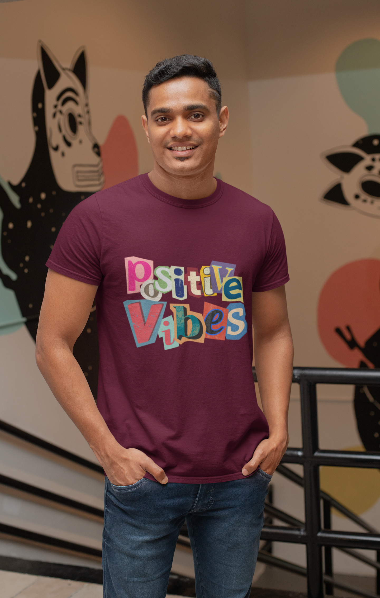 Men's Positive Vibes T-Shirt