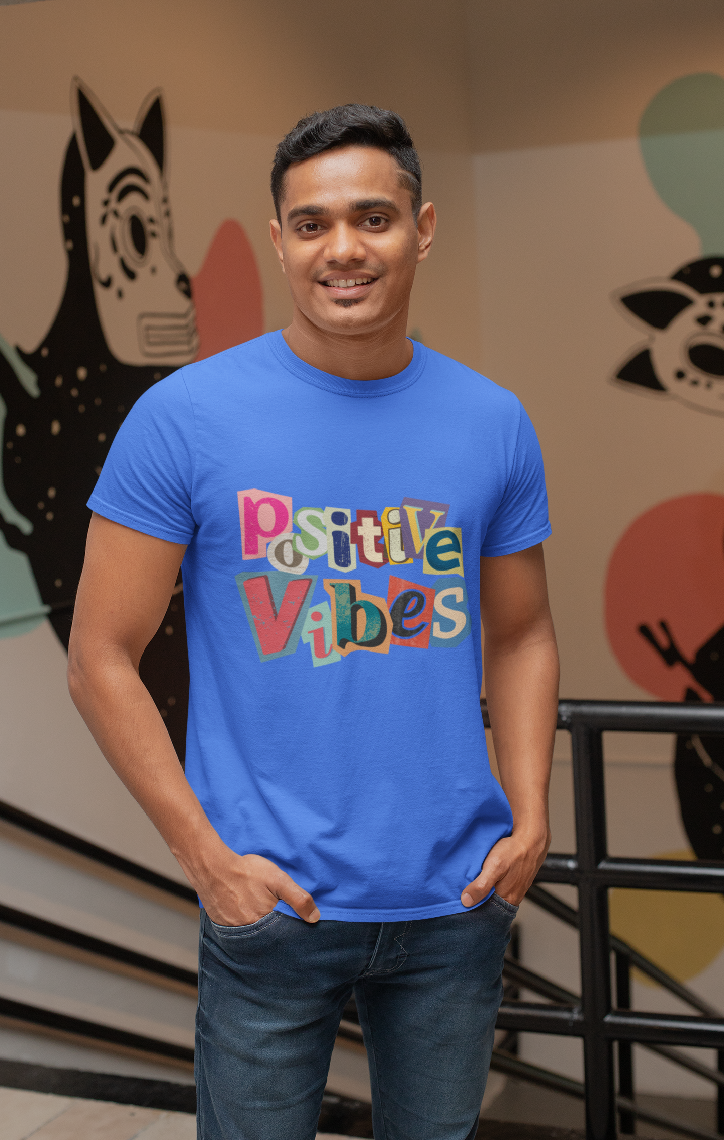 Men's Positive Vibes T-Shirt