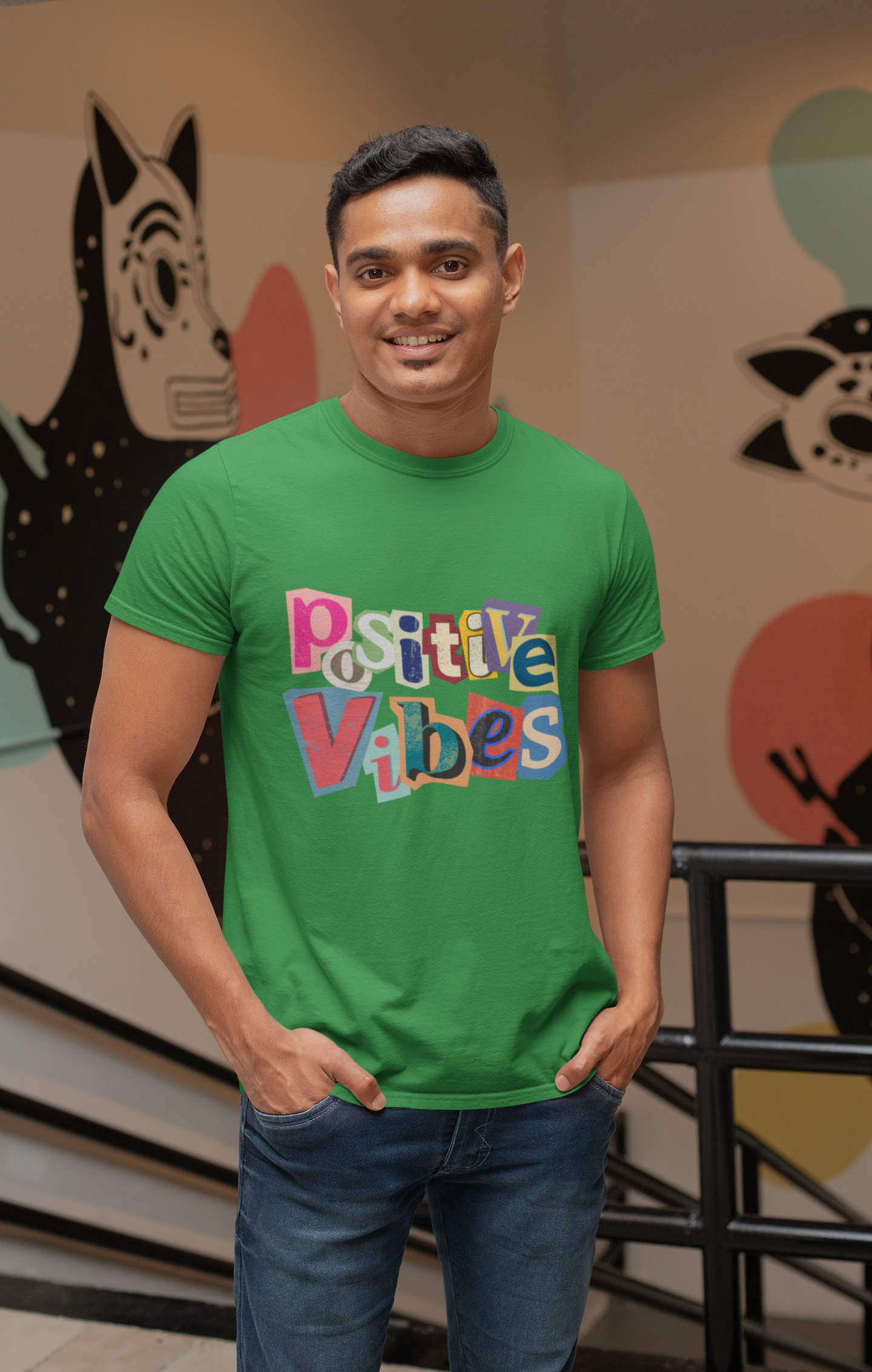 Men's Positive Vibes T-Shirt